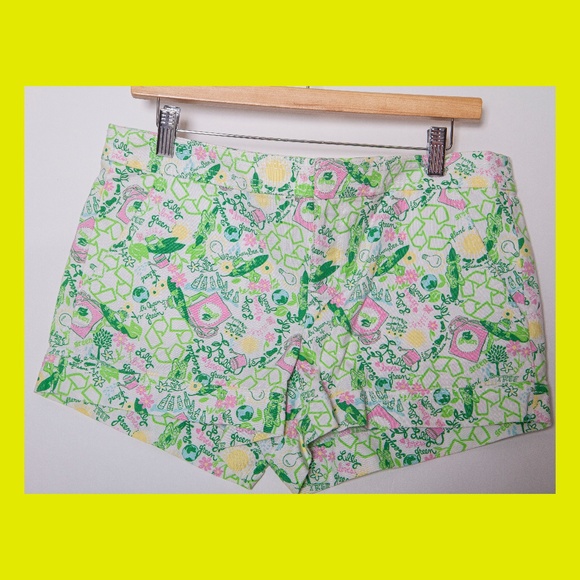 Lilly Loves Green Shorts